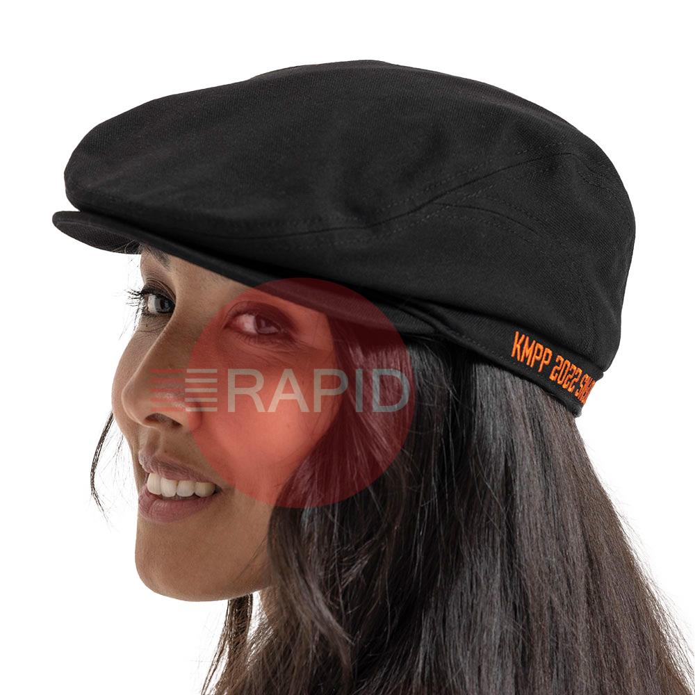 80412001054  Kemppi Wear 0021 Black Unisex Cap - Size 54